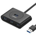 Ugreen CR113 USB 3.0 Hub 4 Θυρών με σύνδεση USB-A και Εξωτερική Παροχή Ρεύματος 20291
