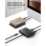 Ugreen CR113 USB 3.0 Hub 4 Θυρών με σύνδεση USB-A και Εξωτερική Παροχή Ρεύματος 20291 - Image 2