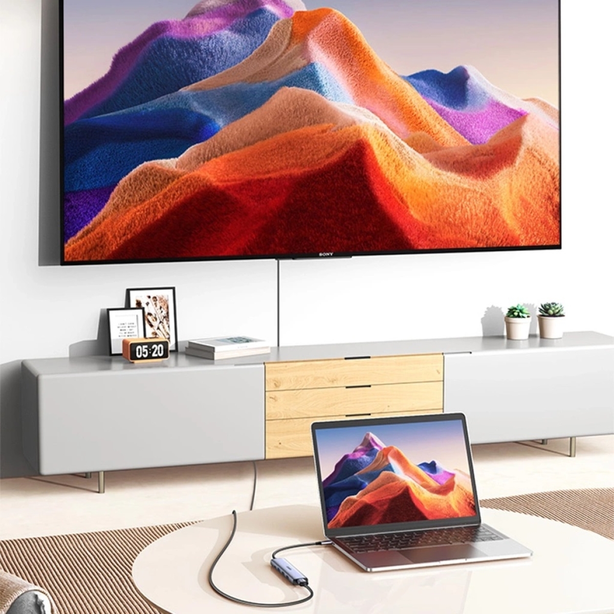 Ugreen USB 3.0 Hub 5 Θυρών με σύνδεση USB-C Ασημί 15495 - Image 3