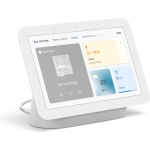 Google Nest Hub (2nd Gen) Smart Hub Wi-Fi / Bluetooth / Thread Συμβατό με Google Home σε Χρώμα Chalk Λευκό - Image 3