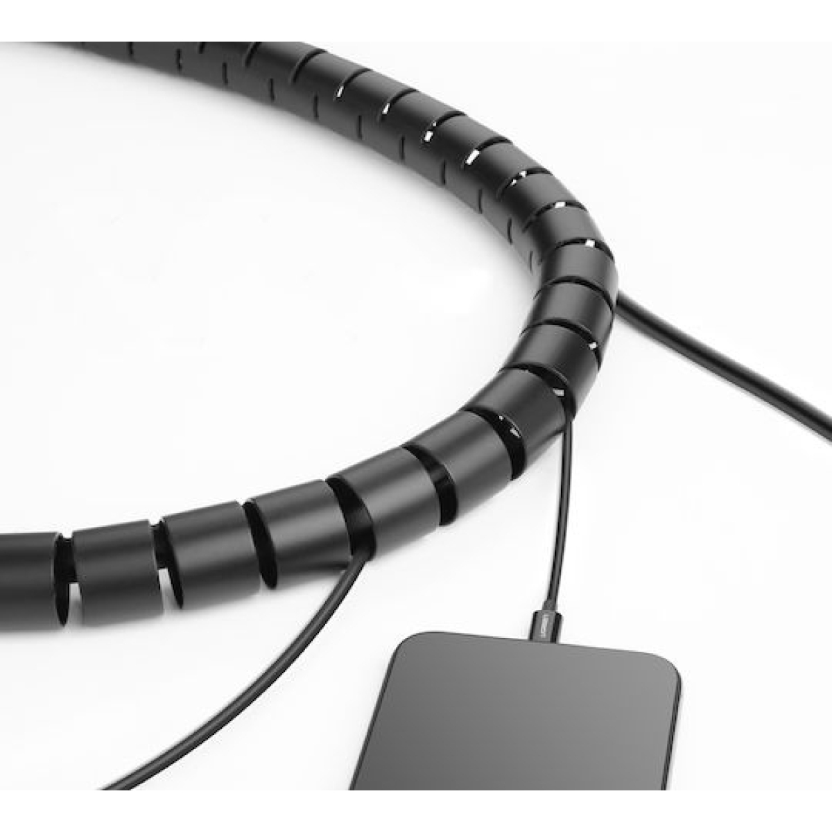 Ugreen Σπιράλ Καλωδίων 25mm 3m Μαύρο LP121 - Image 4