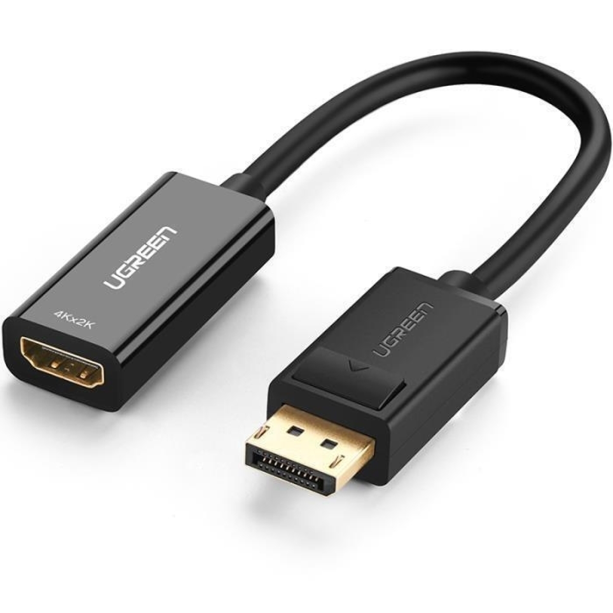 Ugreen Adapter Βίντεο Θύρα Οθόνης  Dp T Hdmi 4k Uhd 3840 X 2160 Στα 60 Hz 0,25m Μαύρο MM137 - Image 3