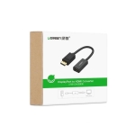 Ugreen Adapter Βίντεο Θύρα Οθόνης  Dp T Hdmi 4k Uhd 3840 X 2160 Στα 60 Hz 0,25m Μαύρο MM137 - Image 2