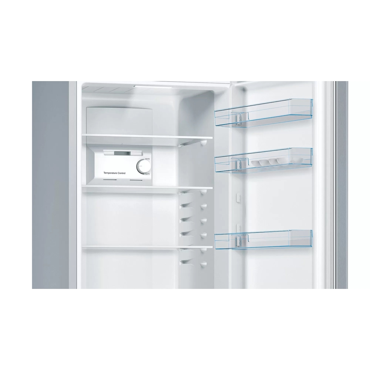 Bosch Ψυγειοκαταψύκτης 305lt NoFrost Υ186xΠ60xΒ66εκ. Inox KGN36NLEA - Image 4