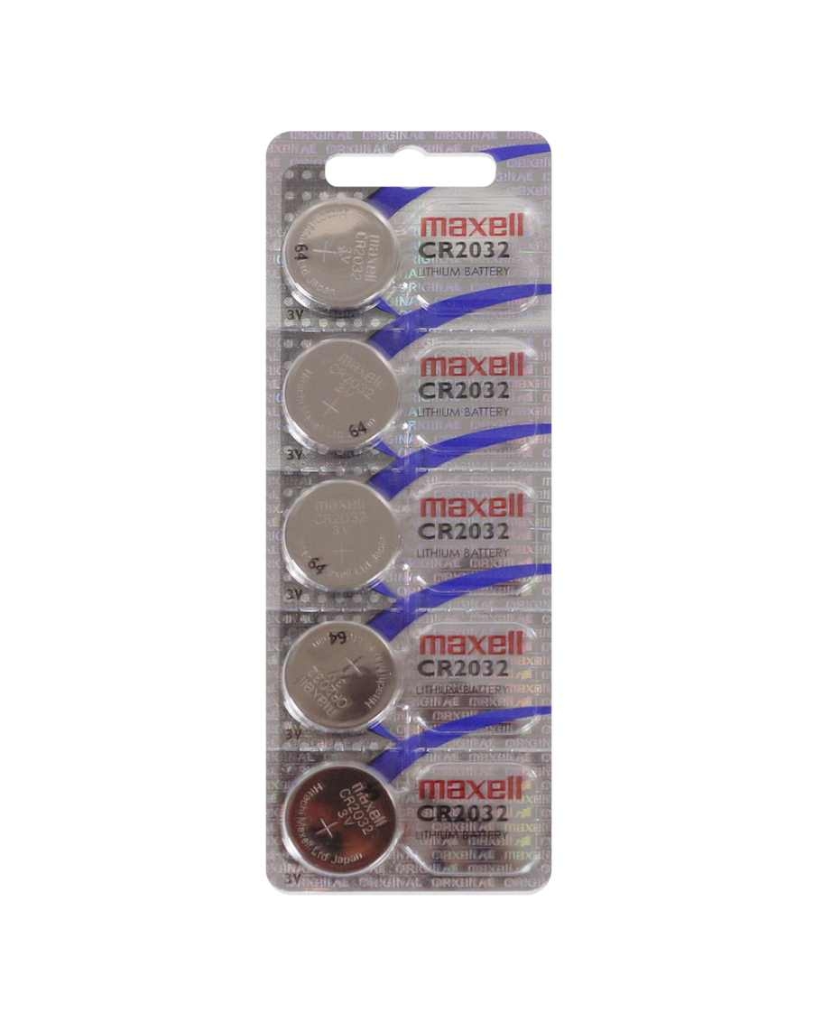 Maxell Μπαταρίες Λιθίου Ρολογιών CR2032 3V Blister 5τμχ