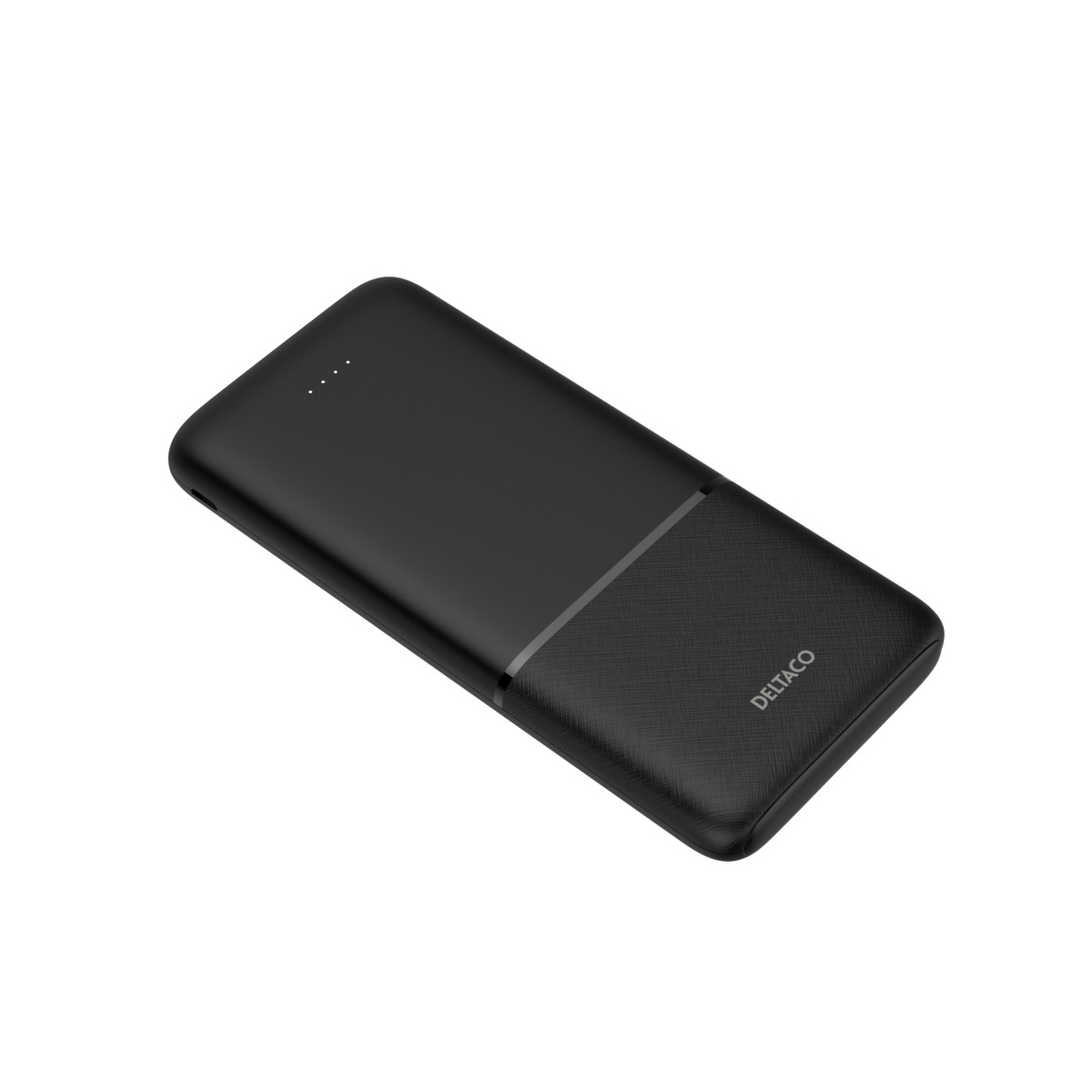Deltaco Power bank 10 000 mAh, 2x USB-A 18 W, 1x USB-C PD 20 W, Pass-through Charging Μαύρο PB-C1007 - Image 4
