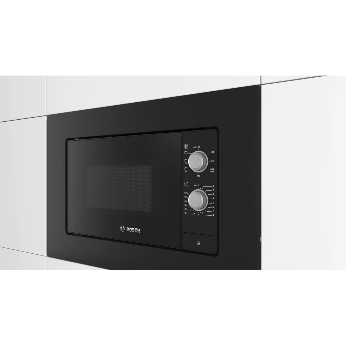Bosch Εντοιχιζόμενος Φούρνος Μικροκυμάτων με Grill 20lt Μαύρος BEL620MB3 - Image 3