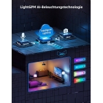 Lepro AI Smart E27 Λάμπα Dimmable 8.5W 220-240V RGB και 2700K-6500K Λευκό Σετ 2 τμχ B1-EU-2 - Image 4