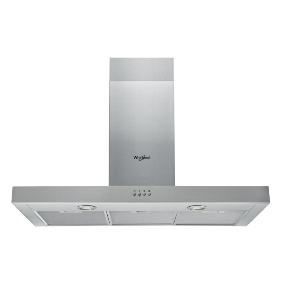 Whirlpool Απορροφητήρας Καμινάδα 90cm Inox AKR 559/3 IX
