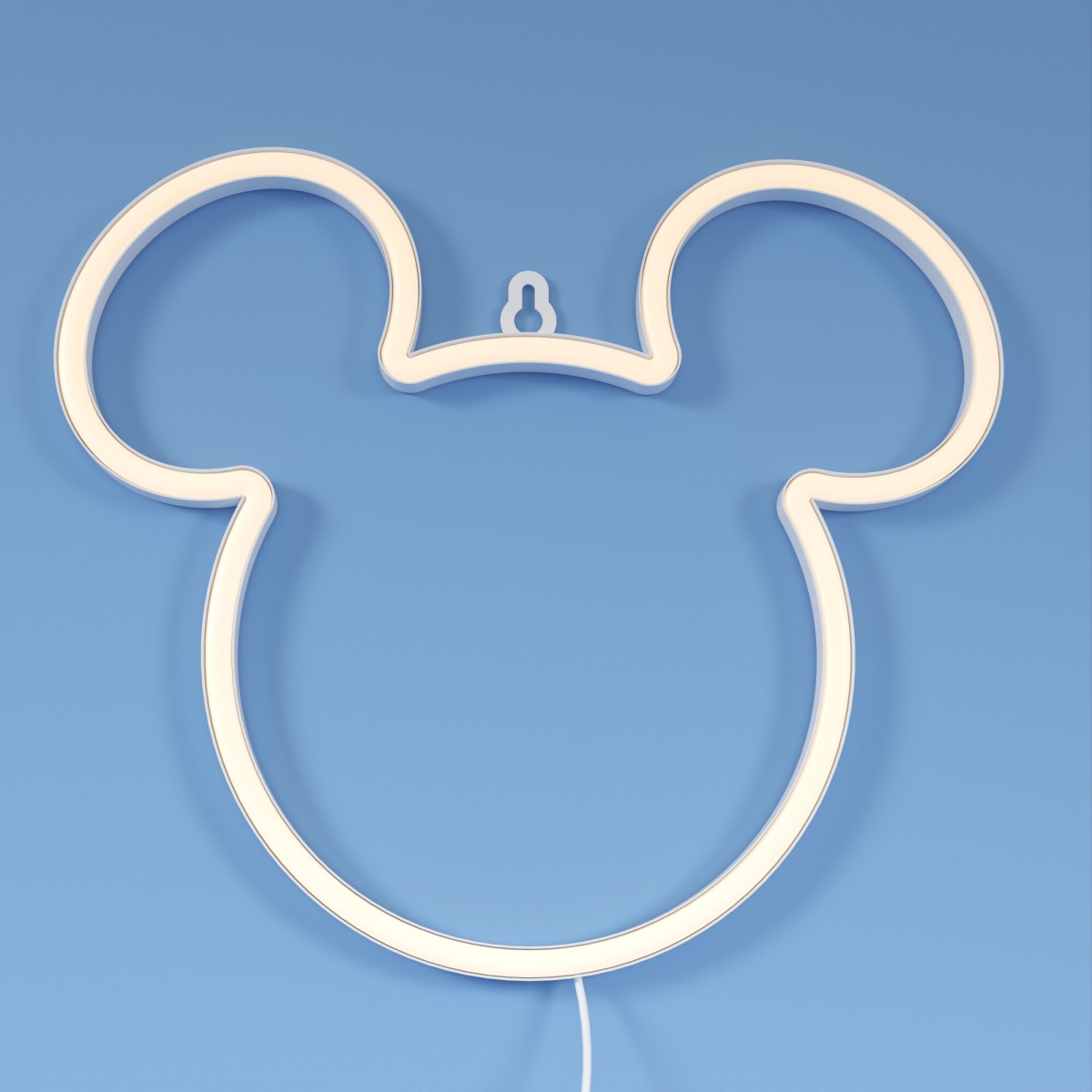 Yellowpop Διακοσμητικό Φωτιστικό Τοίχου LED Neon Disney Mickey Ears 22.8X20cm USB A Cable YPDI-MIN-MIC - Image 2