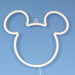 Yellowpop Διακοσμητικό Φωτιστικό Τοίχου LED Neon Disney Mickey Ears 22.8X20cm USB A Cable YPDI-MIN-MIC - Image 2