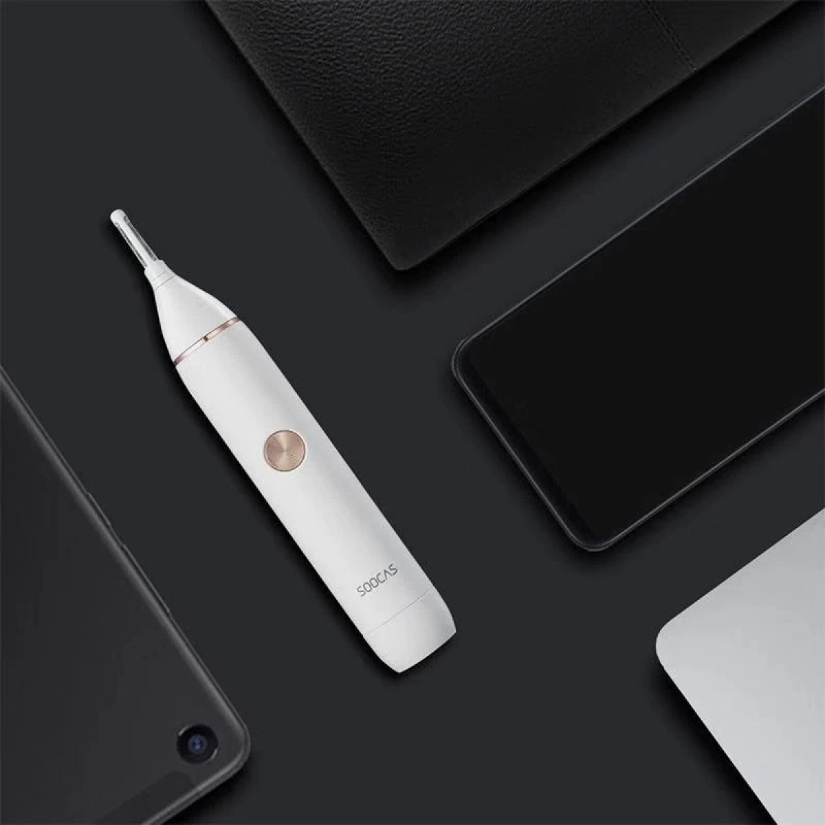 Xiaomi Soocas Trimmer Αυτιού Μύτης Electric Nose Hair Trimmer IPX5 Waterproof Lightweight Portable (N1) - Image 3