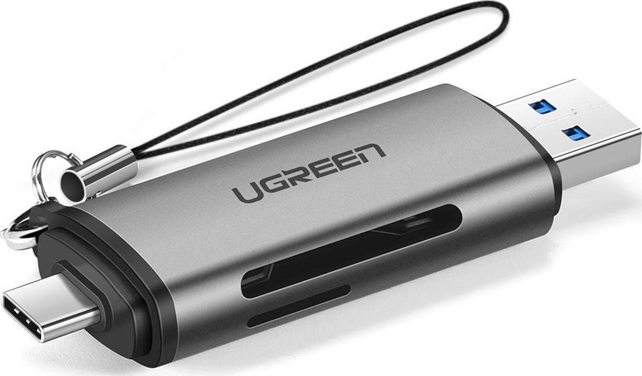 Ugreen 2-in-1 USB 3.0 / USB-C Card Reader