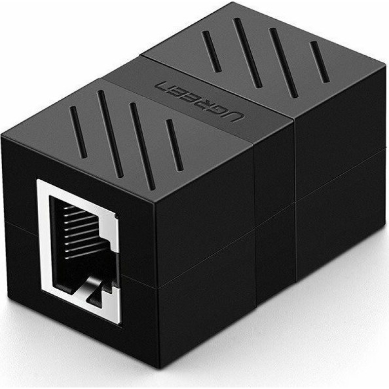 Ugreen network cable connector Ethernet RJ45 10 Gbps black (NW114 20390)