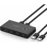 Ugreen Sharing Switch Box 2 In 4 Out USB 3.0 Διαμοιρασμός σε 2 Συσκευές (30768)