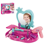ToyMarkt Τουαλέτα Beauty Angel 40x33x7cm με Αξεσουάρ, Χτένες, Βούρτσες & Σεσουάρ – Παιδικό Σετ Ομορφιάς