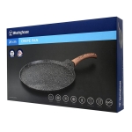 WESTINGHOUSE WCFP0085C28MBB Κρεπιέρα 28cm Αλουμινίου Αντικολλητική Μαύρο Μάρμαρο - Image 2