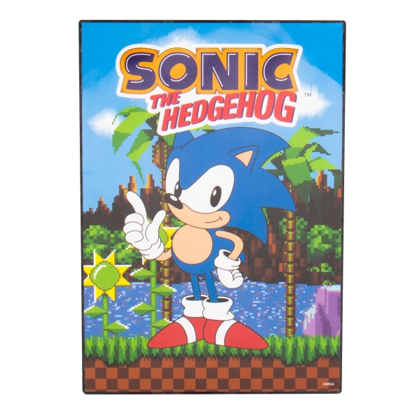 FIZZ Φως Διακοσμητικό Sonic Poster Light 2171