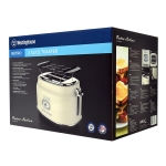 Westinghouse WKTTB857RD Retro Vanilla White Φρυγανιέρα 2 Θέσεων - Image 2