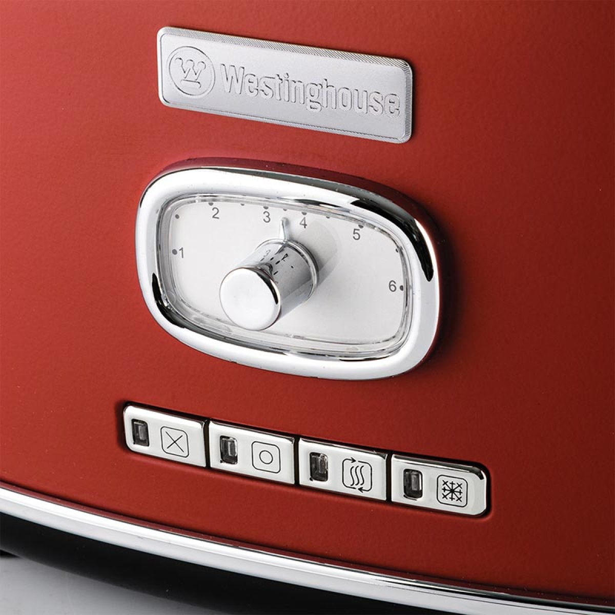 WESTINGHOUSE WKTTB857RD Retro Series Φρυγανιέρα 2 Θέσεων 815W Κόκκινη - Image 3