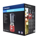 WESTINGHOUSE WKBE221RD Retro Series Μπλέντερ 600W με Γυάλινη Κανάτα 1.5L Κόκκινο - Image 2