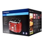 WESTINGHOUSE WKTTB809RD Retro Series Φρυγανιέρα 4 Θέσεων 1750W Κόκκινη - Image 2