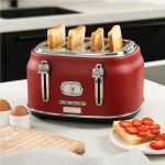 WESTINGHOUSE WKTTB809RD Retro Series Φρυγανιέρα 4 Θέσεων 1750W Κόκκινη - Image 4