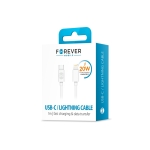 Forever Καλώδιο Type C σε Lightning 3A 1m Λευκό GSM106368 - Image 2