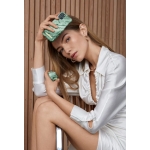 IDEAL OF SWEDEN θήκη Fashion iPhone 12 Pro Max Mint Swirl Marble IDFCSS21-I2067-258 - Image 2