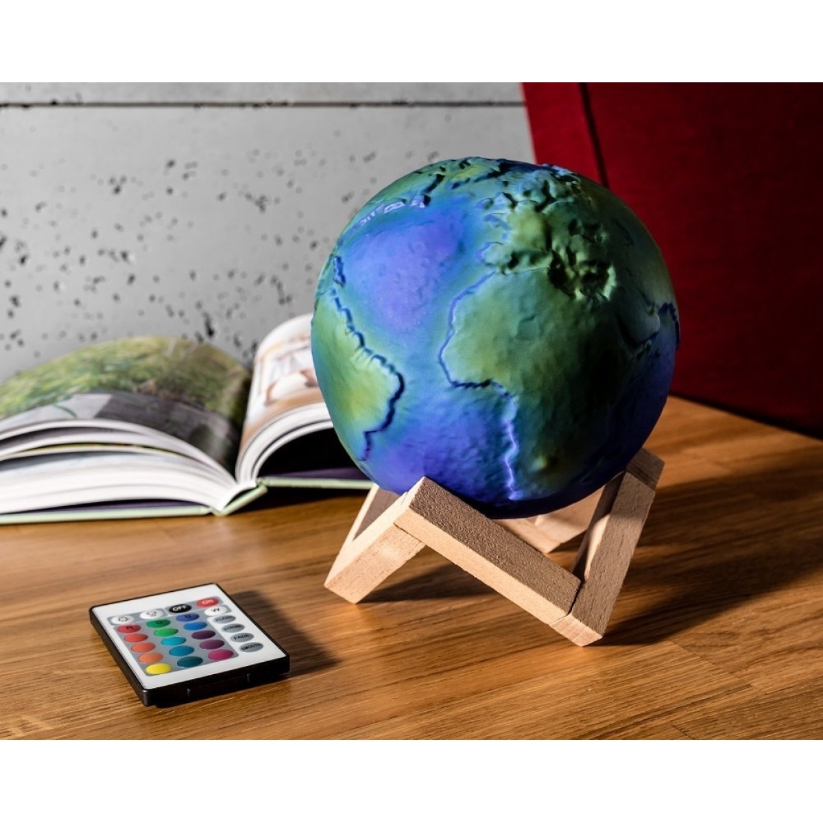 Gadget Master 3D lamp - πλανήτης γη - Image 4