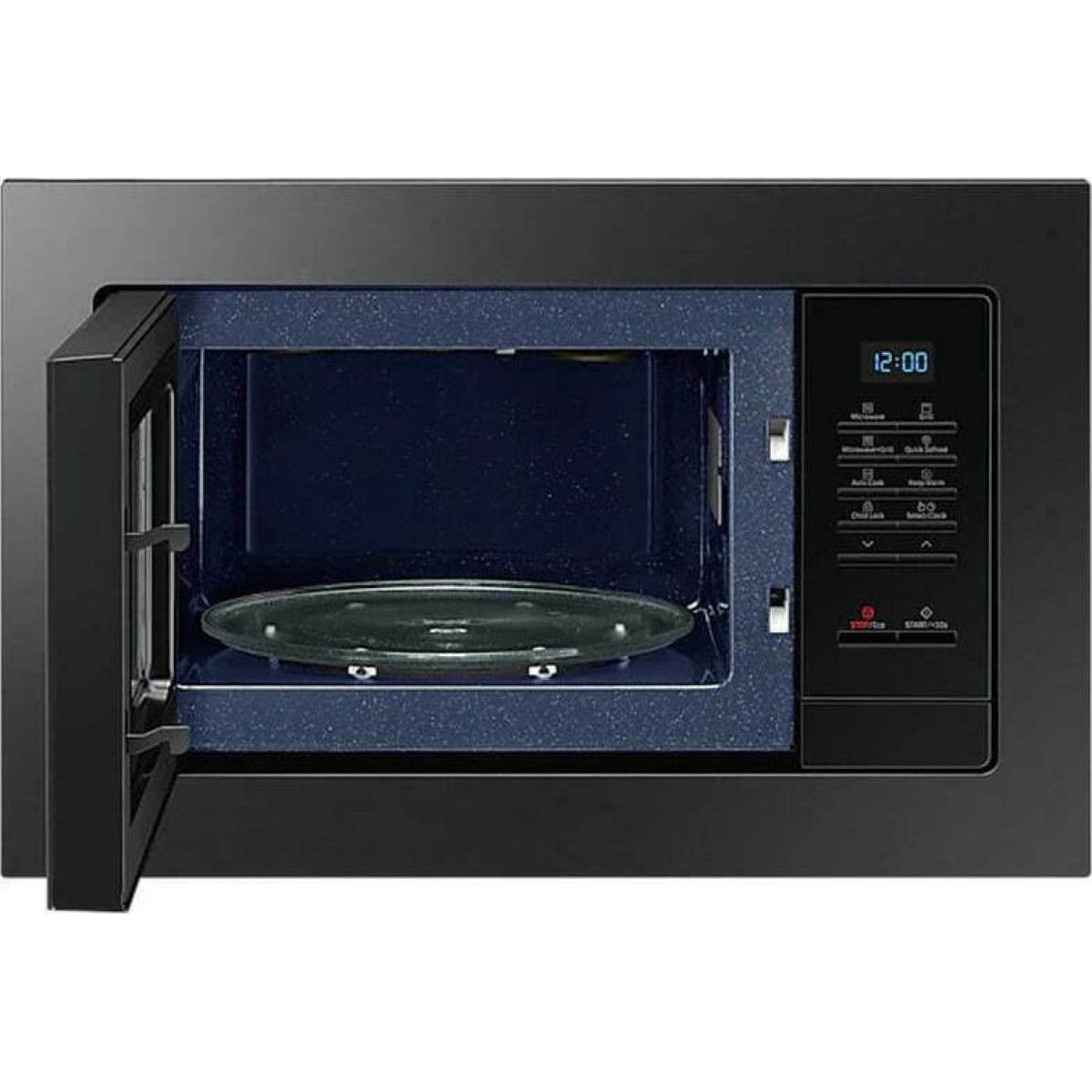 Samsung Εντοιχιζόμενος Φούρνος Μικροκυμάτων με Grill 23lt Μαύρος MG23A7013CA/OL - Image 2