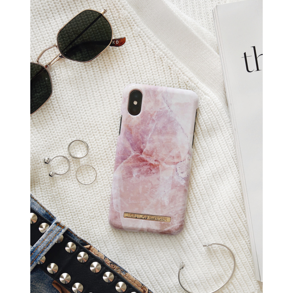 IDEAL OF SWEDEN Θήκη Fashion iPhone 11 PRO Pilion Pink Marble IDFCS17-I1958-52 - Image 3