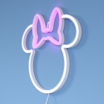 Yellowpop Διακοσμητικό Φωτιστικό Τοίχου LED Neon Disney Minnie Ears 22.8X22.5cm USB A Cable YPDI-MIN-MIN - Image 3