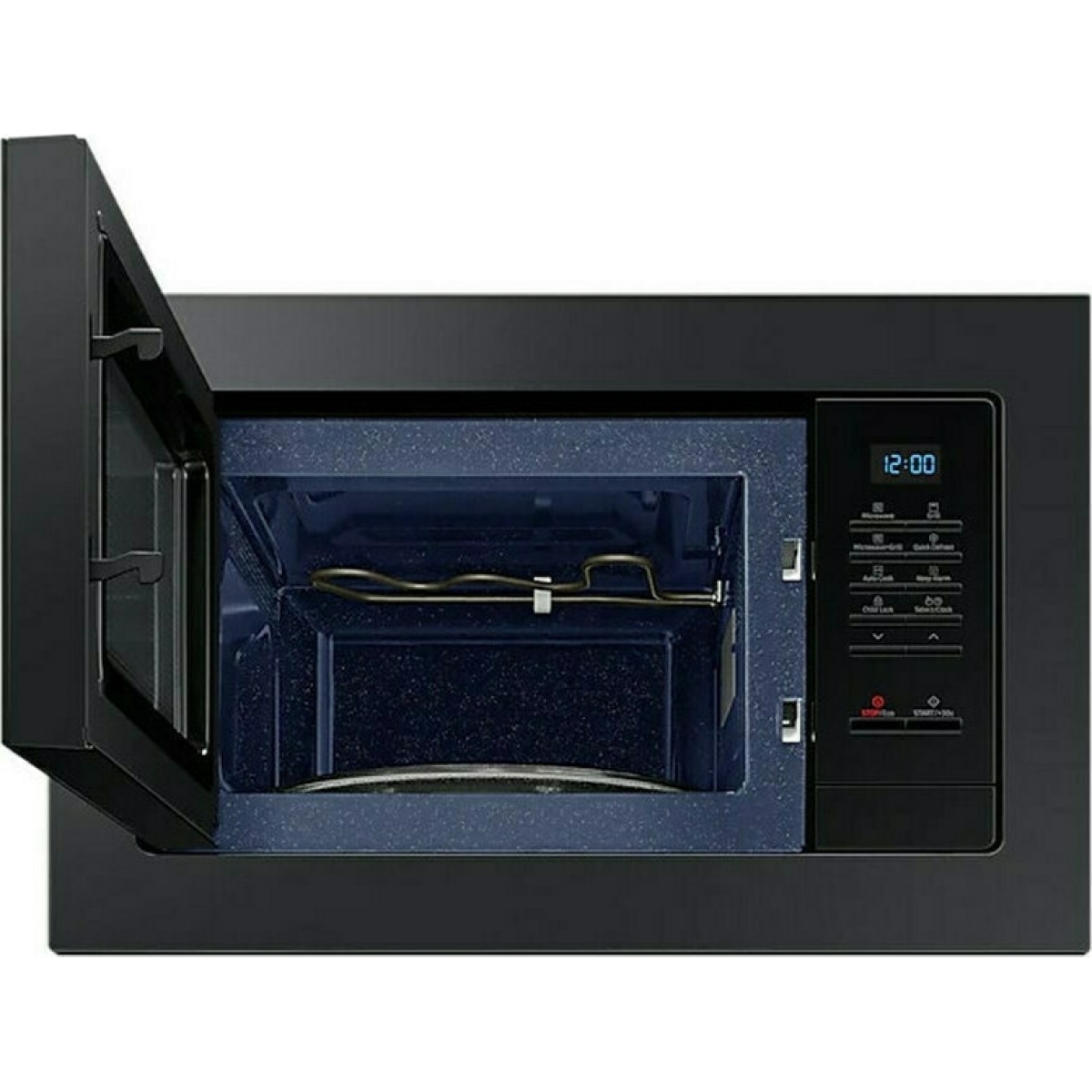 Samsung Εντοιχιζόμενος Φούρνος Μικροκυμάτων με Grill 23lt Μαύρος MG23A7013CA/OL - Image 3