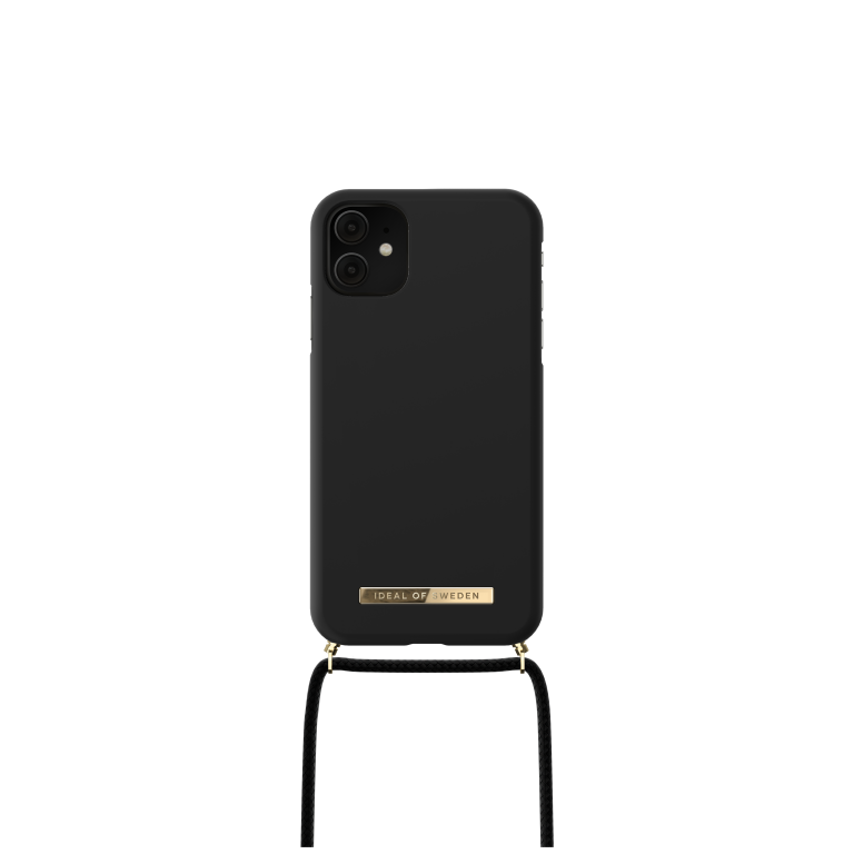 IDEAL OF SWEDEN θήκη λαιμού για iPhone 11/XR Jet Black IDPNSS21-I1961-267