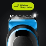 Braun All-In-One Trimmer 5 7 in 1 Σετ Επαναφορτιζόμενης Κουρευτικής Μηχανής Μαύρο-Μπλε MGK5245 - Image 3