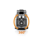 FAVOUR T2342 Φακός LED Μπαταρίας 160lm Αδιάβροχος IP64 με Μαγνητικό Κλιπ Γκρι - Image 2