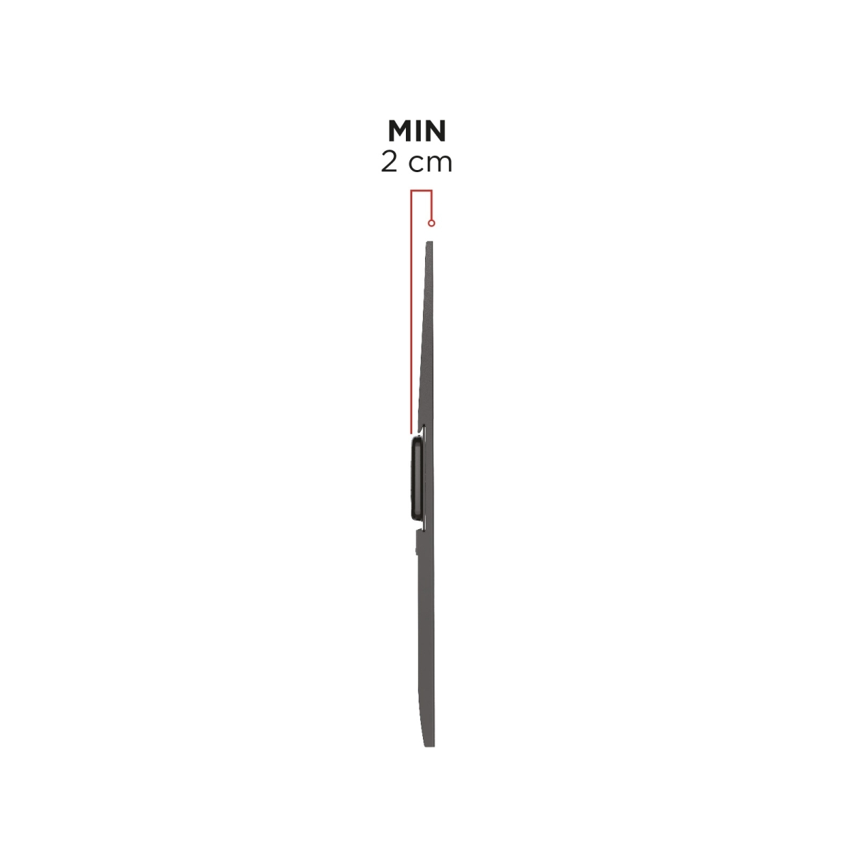 Meliconi Βάση TV για Οθόνες 40-75 ιντσών, έως 50kg Flatstyle FS400 CG 580479 - Image 3