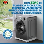 Meliconi BASE WASH EVO Βάση Πλυντηρίου/Στεγνωτηρίου με Ρόδες 656146 - Image 2