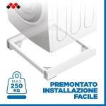 Meliconi BASE WASH EVO Βάση Πλυντηρίου/Στεγνωτηρίου με Ρόδες 656146 - Image 4