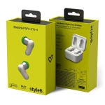 ENERGY SISTEM BT Earphones Style 6 True Wireless White 447329 - Image 4