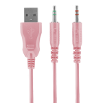 Deltaco Gaming PH85 Headset Ενσύρματο 3.5mm Ροζ GAM-030-P - Image 4