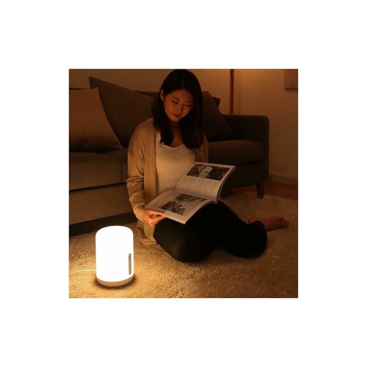 Xiaomi Mi Bedside Lamp II Διακοσμητικό Φωτιστικό με Φωτισμό RGB LED Μπαταρίας MJCTD02YL - Image 2
