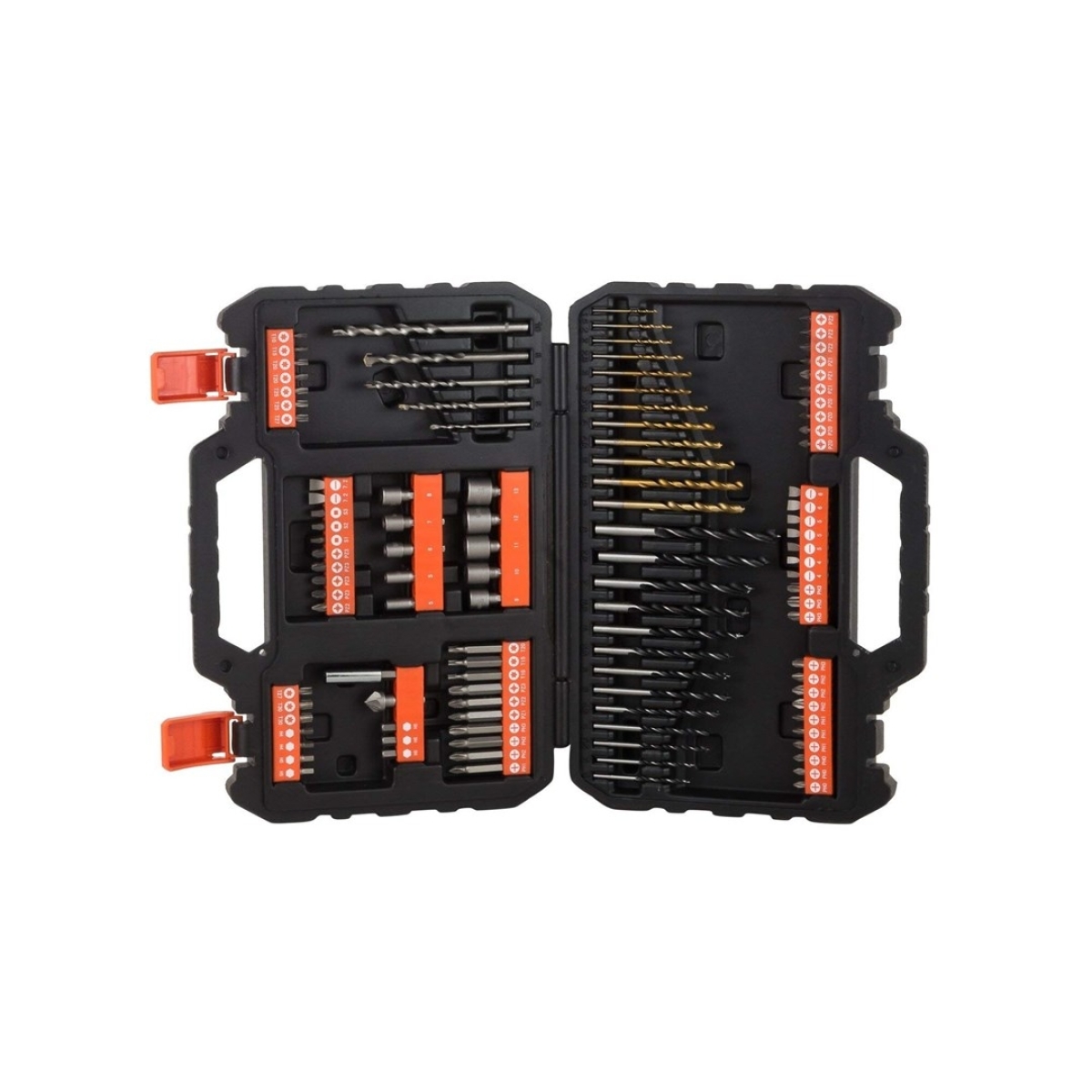 Black & Decker Σετ Τρυπάνια - Καρυδάκια - Μύτες σε Κασετίνα 109τμχ A7200-XJ - Image 3