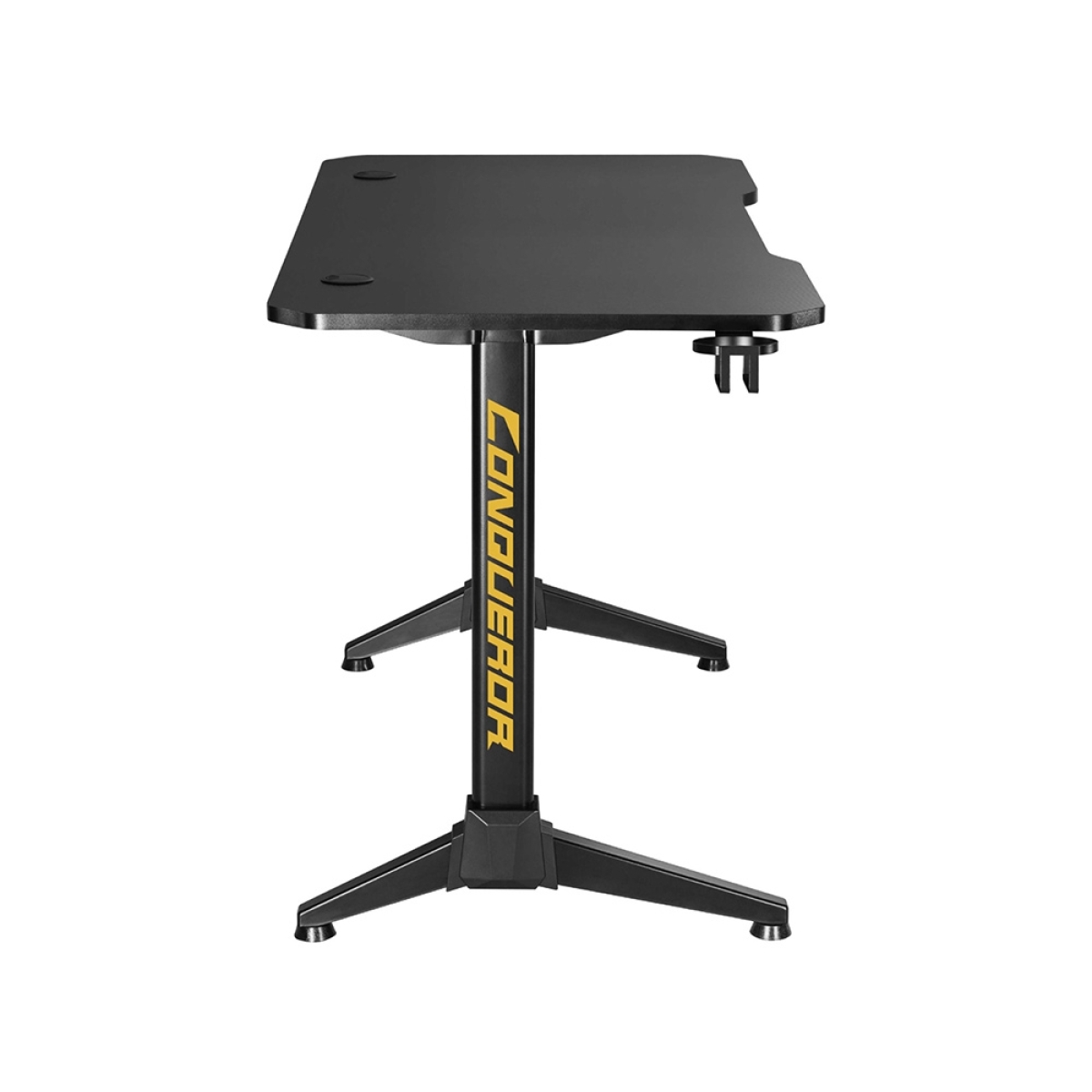 BRATECK Conqueror Gaming γραφειο Μαυρο 120Χ60Χ75 GMD03-2 - Image 3