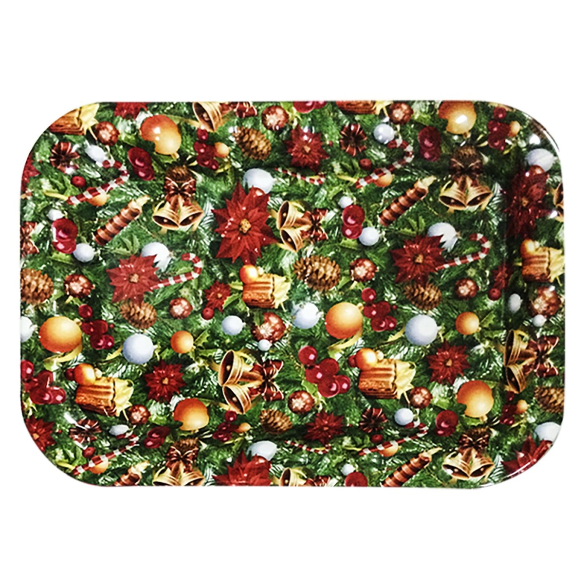 Δισκάκι Χριστουγέννων Ορθογώνιο 33x23,5cm Xmasfest 113699 - 1 τμχ - Image 2
