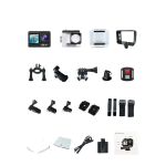 Action Κάμερα 4K Ultra HD Αδιάβροχη με Οθόνη 2" και Wi-Fi Q60AR