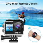 Action Κάμερα 4K Ultra HD Αδιάβροχη με Οθόνη 2" και Wi-Fi Q60AR