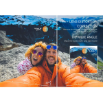 Action Κάμερα 4K Ultra HD Αδιάβροχη με Οθόνη 2" και Wi-Fi Q60AR