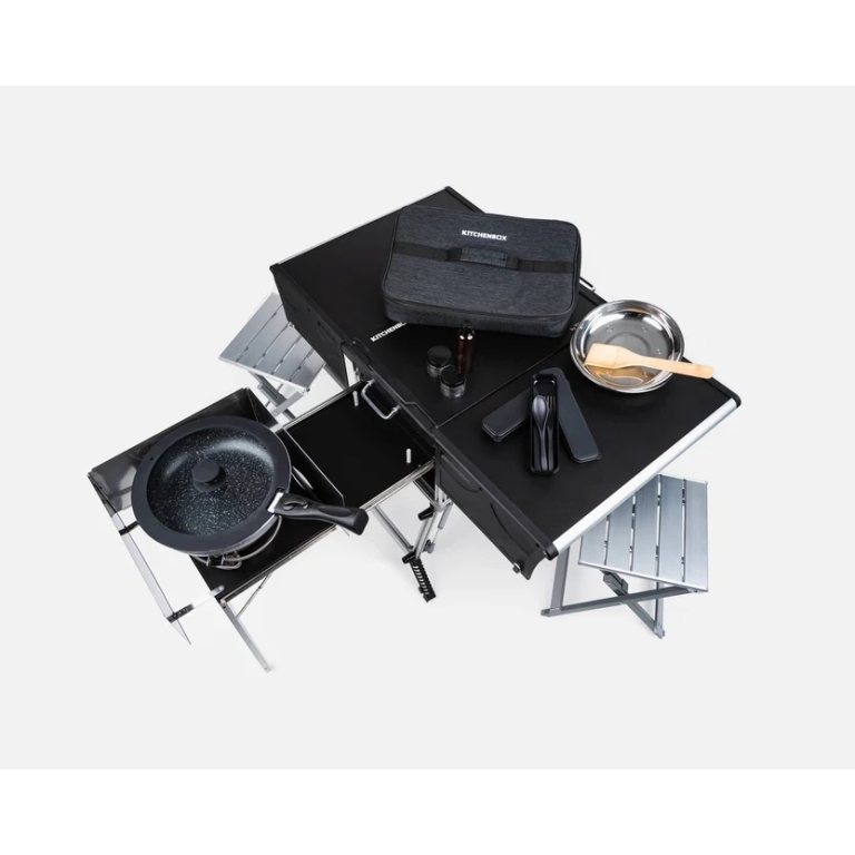 Tentbox KitchenBox Φορητή Κουζίνα Camping Πάγκος με Εστία Υγραερίου